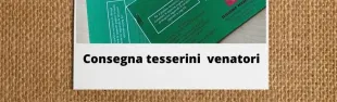 tesserini venatori