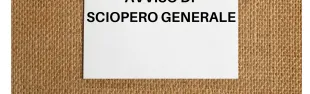 avviso di sciopero generale