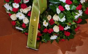 CORONA FIORI FUNERALE FRESCO