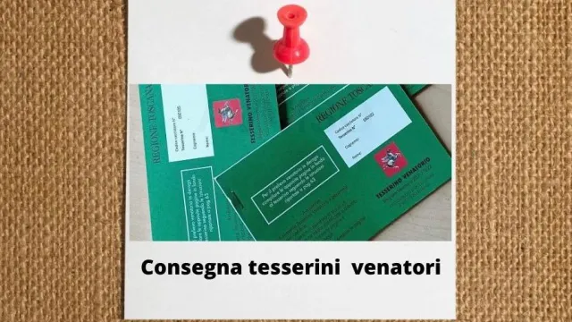 tesserini venatori