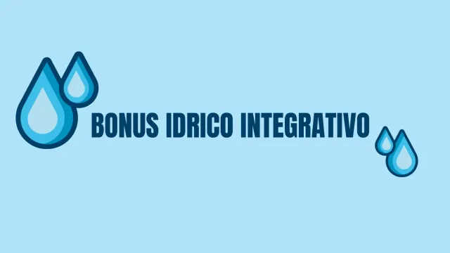 bonus idrico