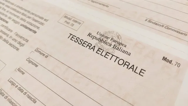 Immagine tessera elettorale