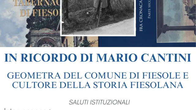 Mario Cantini locandina