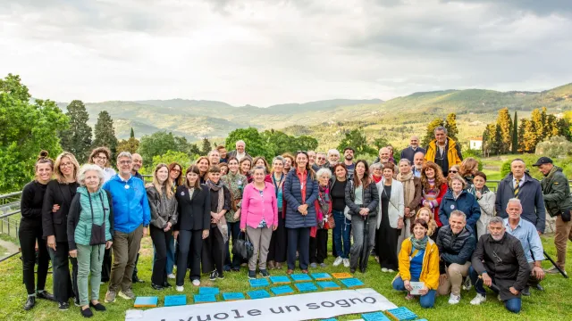 Foto di gruppo di evento partecipativo