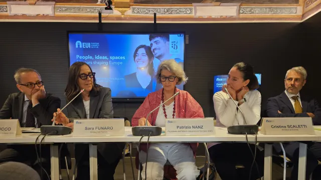 conferenza stampa EUI 50 anni 