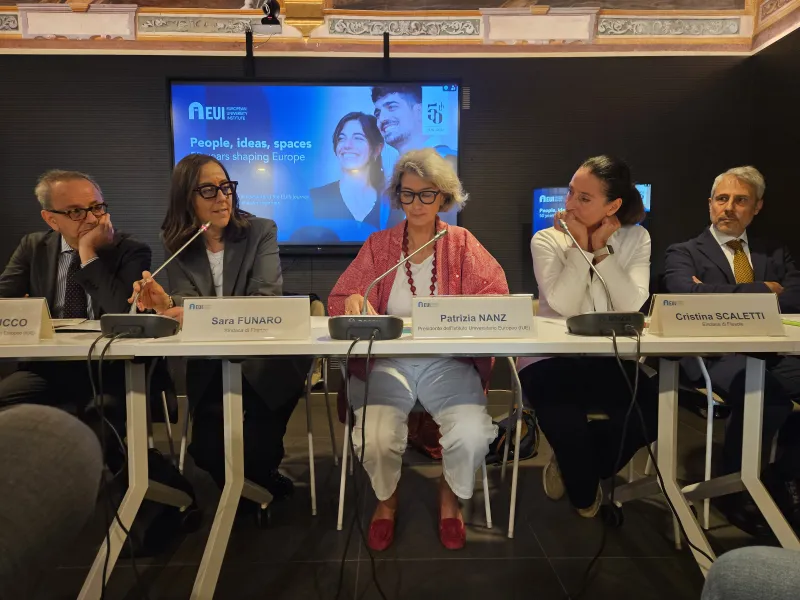 conferenza stampa EUI 50 anni 