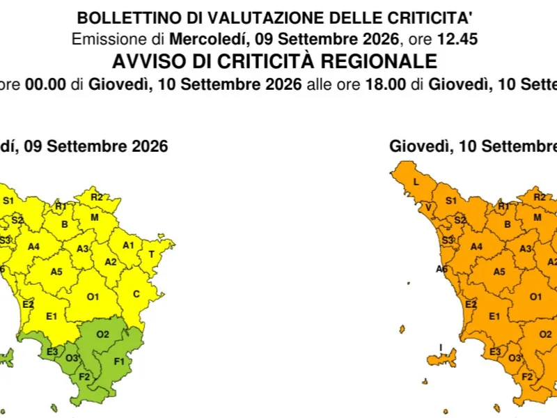 Allerta meteo Ordinanza